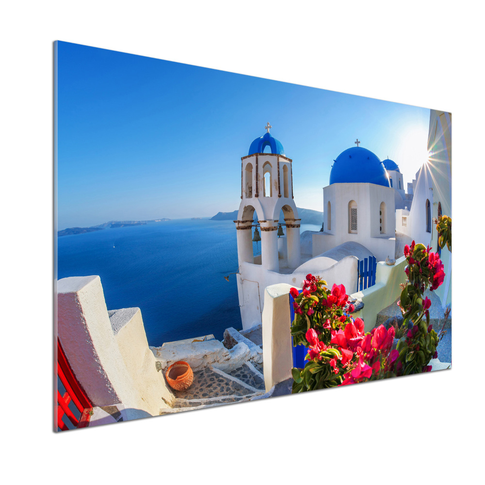 Kitchen splashback Santorini Greece