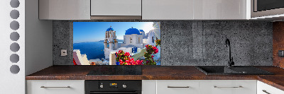 Kitchen splashback Santorini Greece