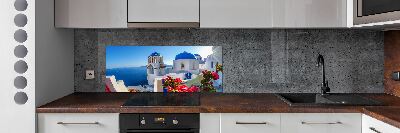 Kitchen splashback Santorini Greece