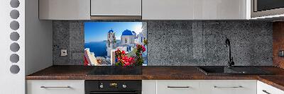 Kitchen splashback Santorini Greece