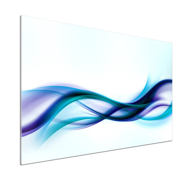 Cooker splashback Wave abstraction