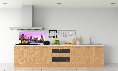 Glass splashback Manhattan New York