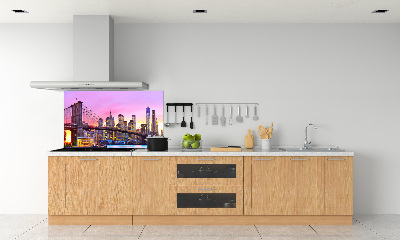 Glass splashback Manhattan New York