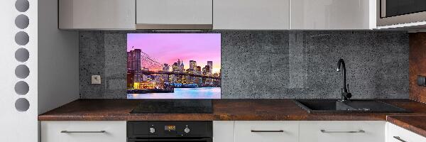 Glass splashback Manhattan New York