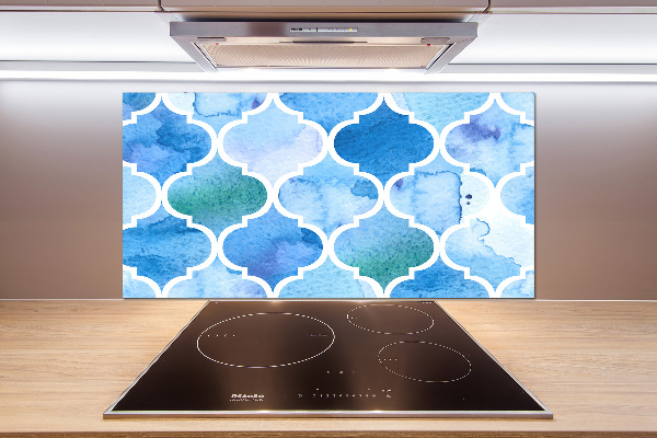 Cooker splashback Moroccan background