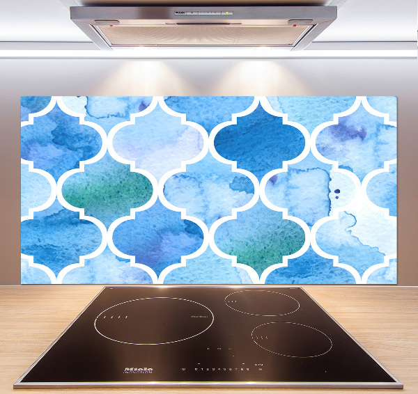 Cooker splashback Moroccan background