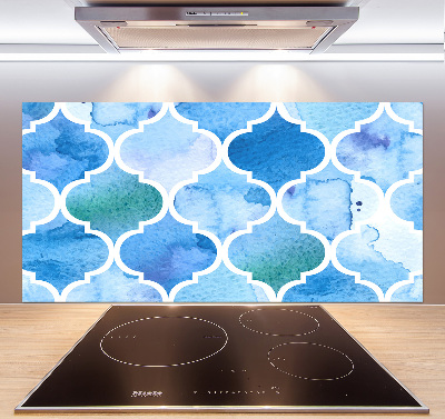 Cooker splashback Moroccan background