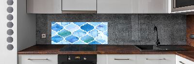 Cooker splashback Moroccan background