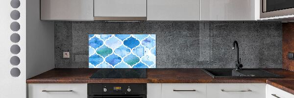 Cooker splashback Moroccan background