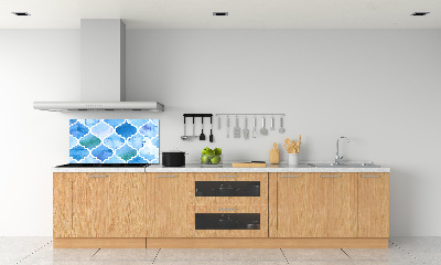 Cooker splashback Moroccan background