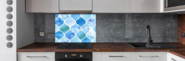 Cooker splashback Moroccan background