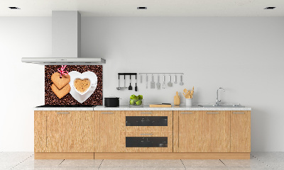 Cooker splashback Coffee and gingerbread