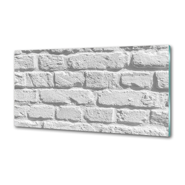 Cooker splashback Brick wall