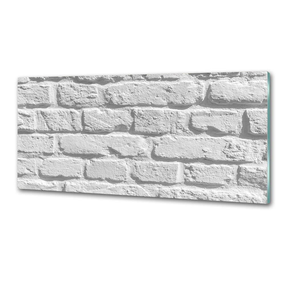 Cooker splashback Brick wall