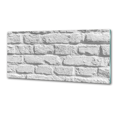 Cooker splashback Brick wall