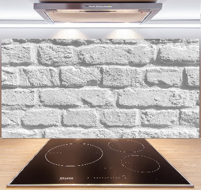 Cooker splashback Brick wall