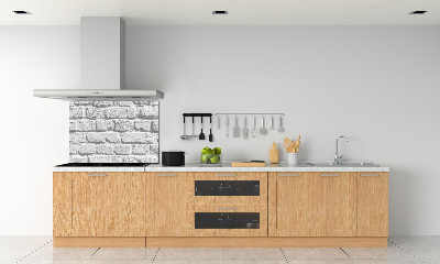 Cooker splashback Brick wall