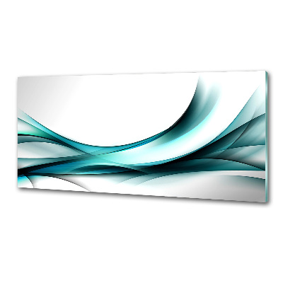 Cooker splashback Wave abstraction