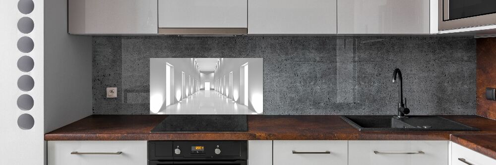 Cooker splashback Corridor