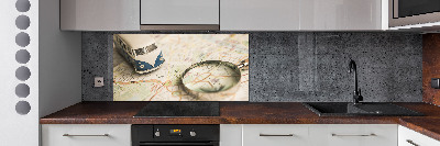 Cooker splashback Travel symbolism