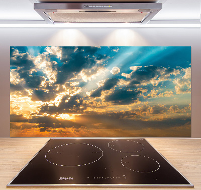 Cooker splashback Sunset heaven