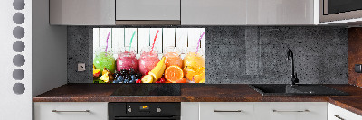 Cooker splashback Fruit cocktails