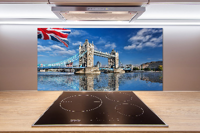 Glass splashback Tower Bridge London