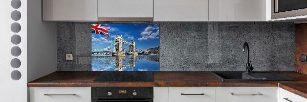 Glass splashback Tower Bridge London