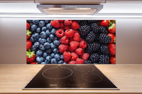 Cooker splashback Forest fruits