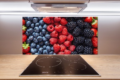 Cooker splashback Forest fruits