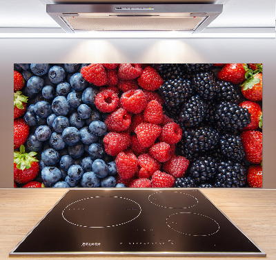 Cooker splashback Forest fruits