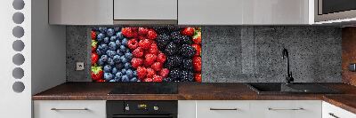 Cooker splashback Forest fruits