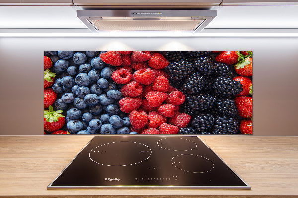 Cooker splashback Forest fruits