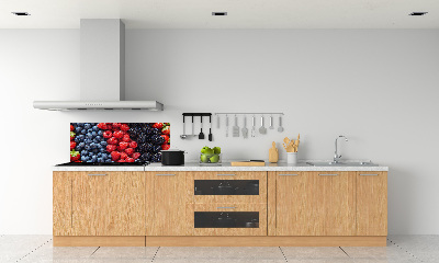 Cooker splashback Forest fruits