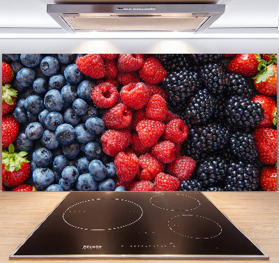 Cooker splashback Forest fruits