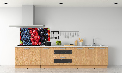 Cooker splashback Forest fruits