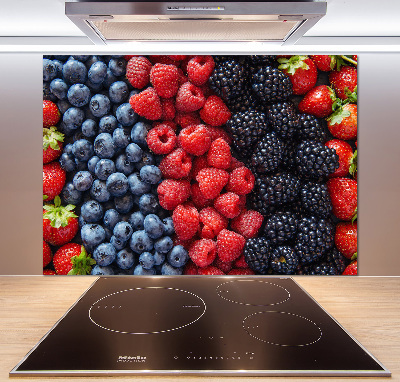 Cooker splashback Forest fruits