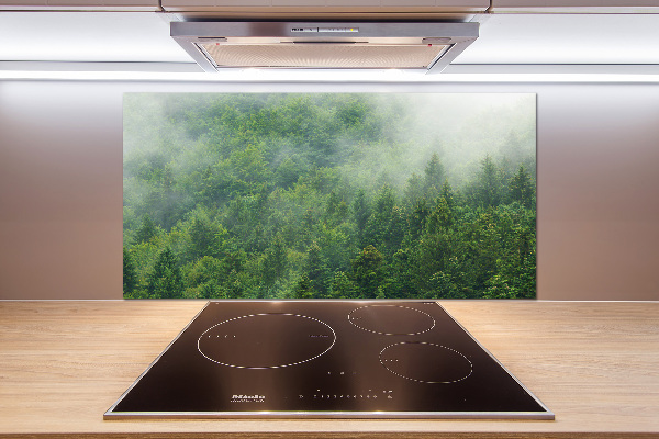 Kitchen splashback Mysterious forest