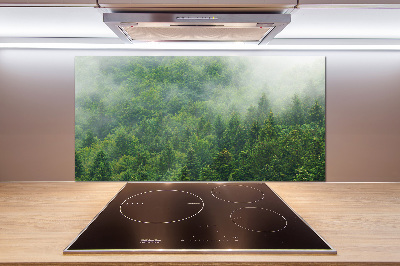 Kitchen splashback Mysterious forest