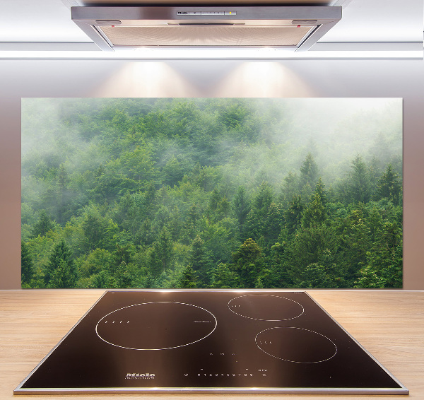 Kitchen splashback Mysterious forest