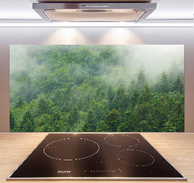 Kitchen splashback Mysterious forest