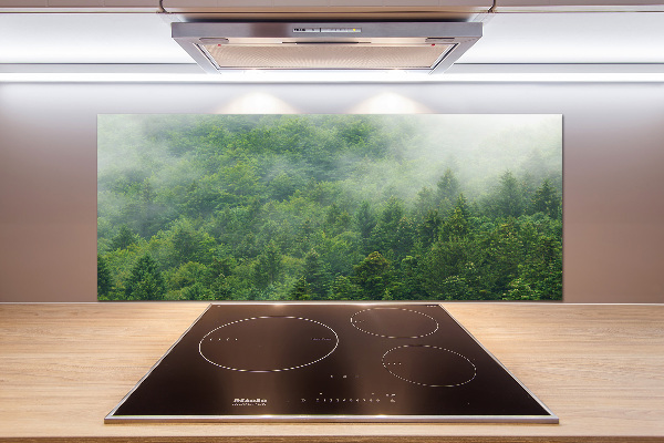 Kitchen splashback Mysterious forest