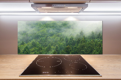 Kitchen splashback Mysterious forest