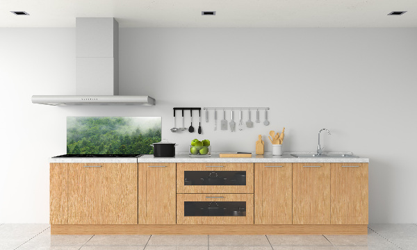 Kitchen splashback Mysterious forest