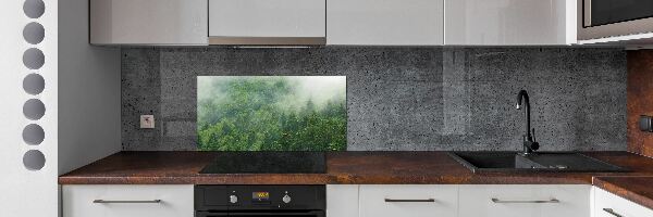 Kitchen splashback Mysterious forest