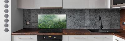 Kitchen splashback Mysterious forest