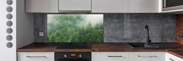 Kitchen splashback Mysterious forest