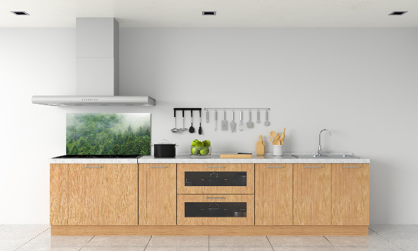 Kitchen splashback Mysterious forest