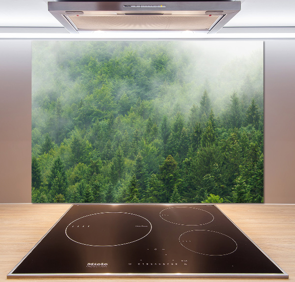 Kitchen splashback Mysterious forest