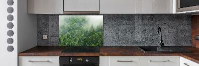 Kitchen splashback Mysterious forest